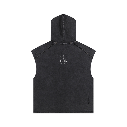 F0S // SPECTRE SNOW-WASH HOODED TANK
