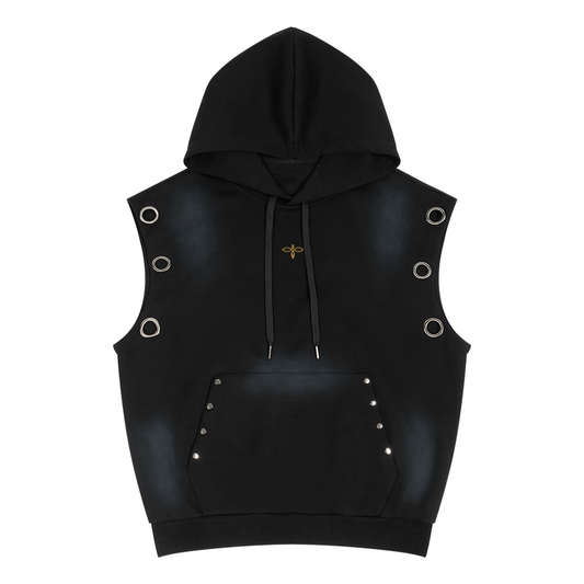 F0S // "STARRY VOID" ARTIST SERIES SLEEVELESS HOODIE