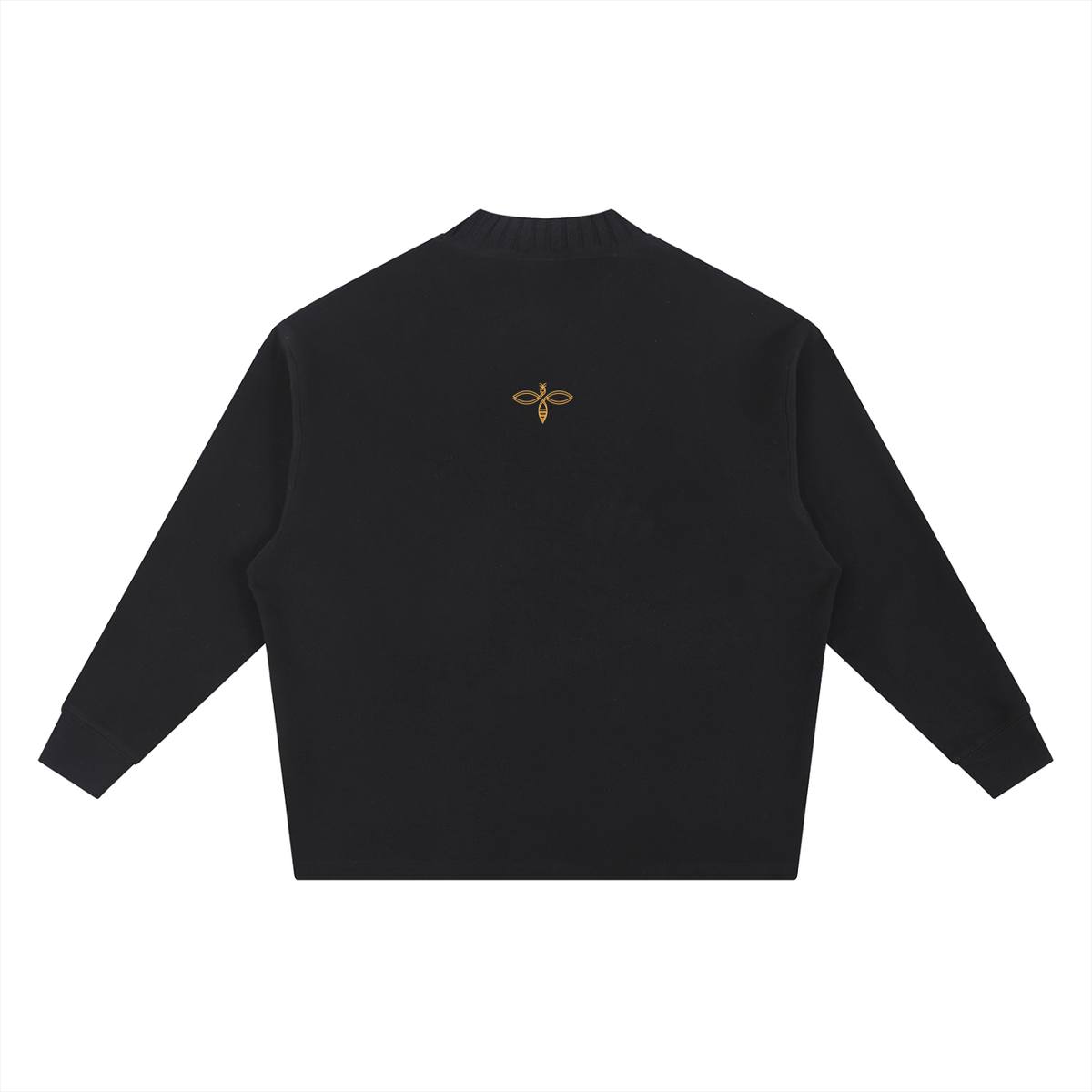 F0S // DRIFT OVERSIZED RIB-COLLAR CREW