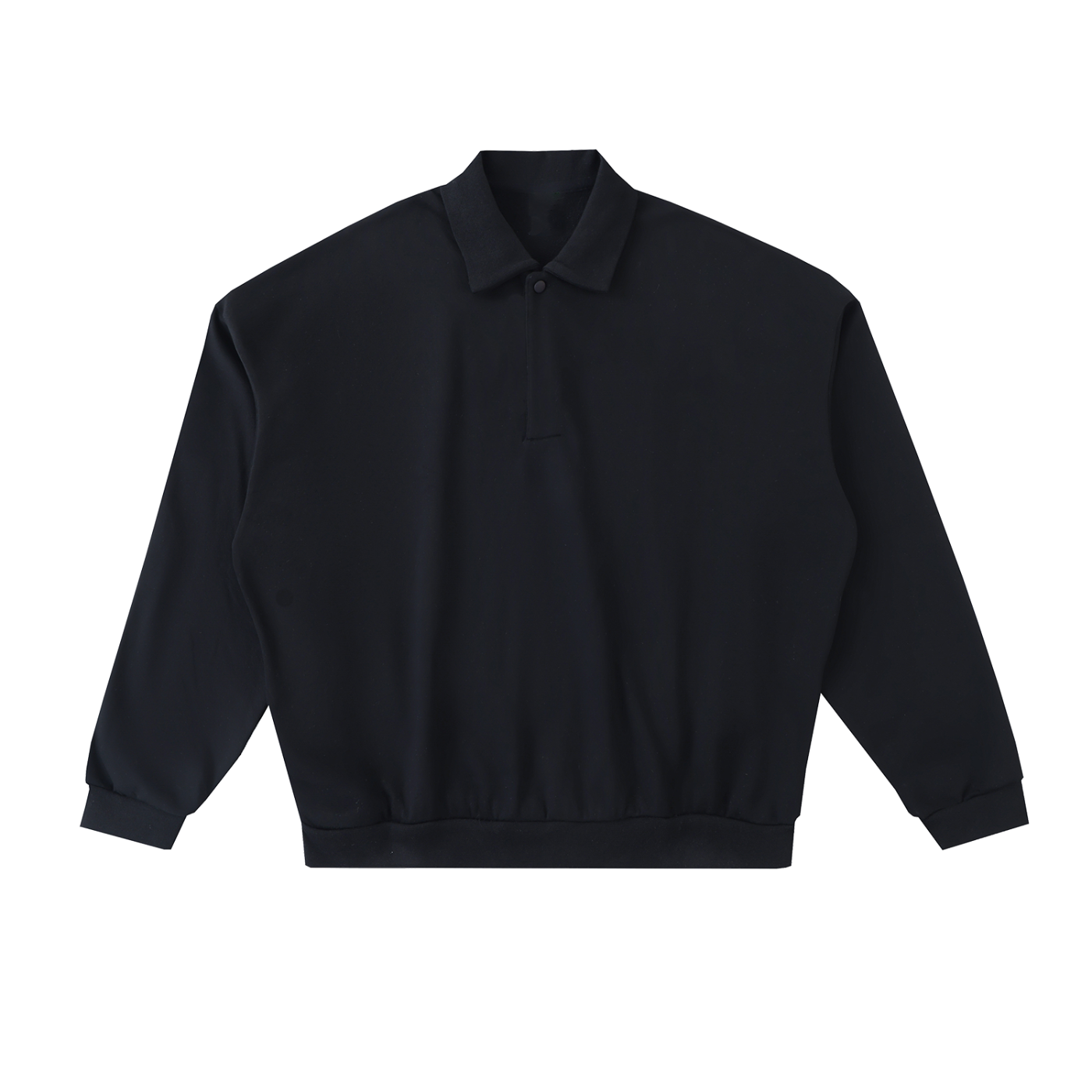 F0S Noir Fleece Polo Sweatshirt