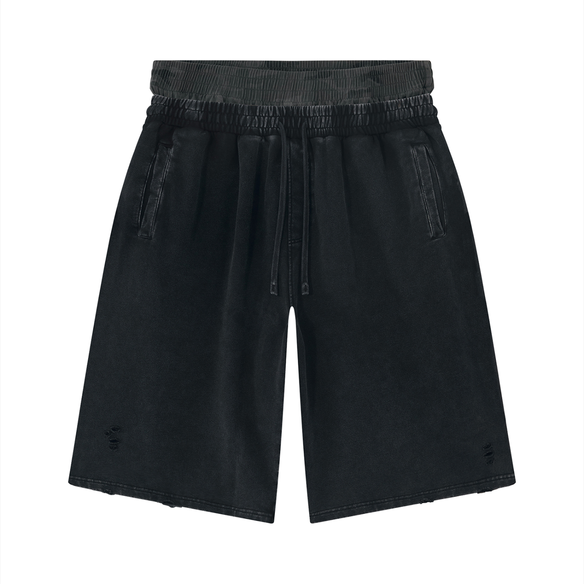 F0S // BRIGADE DISTRESSED SWEAT SHORTS