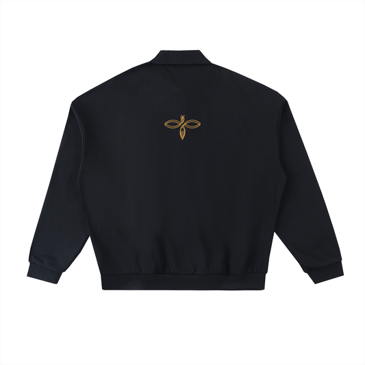 F0S Noir Fleece Polo Sweatshirt