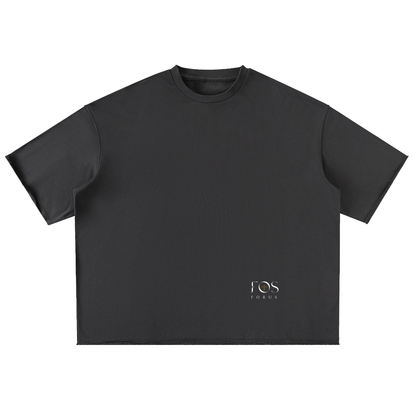 F0S // INDUSTRY ROLLED-HEM HEAVYWEIGHT TEE