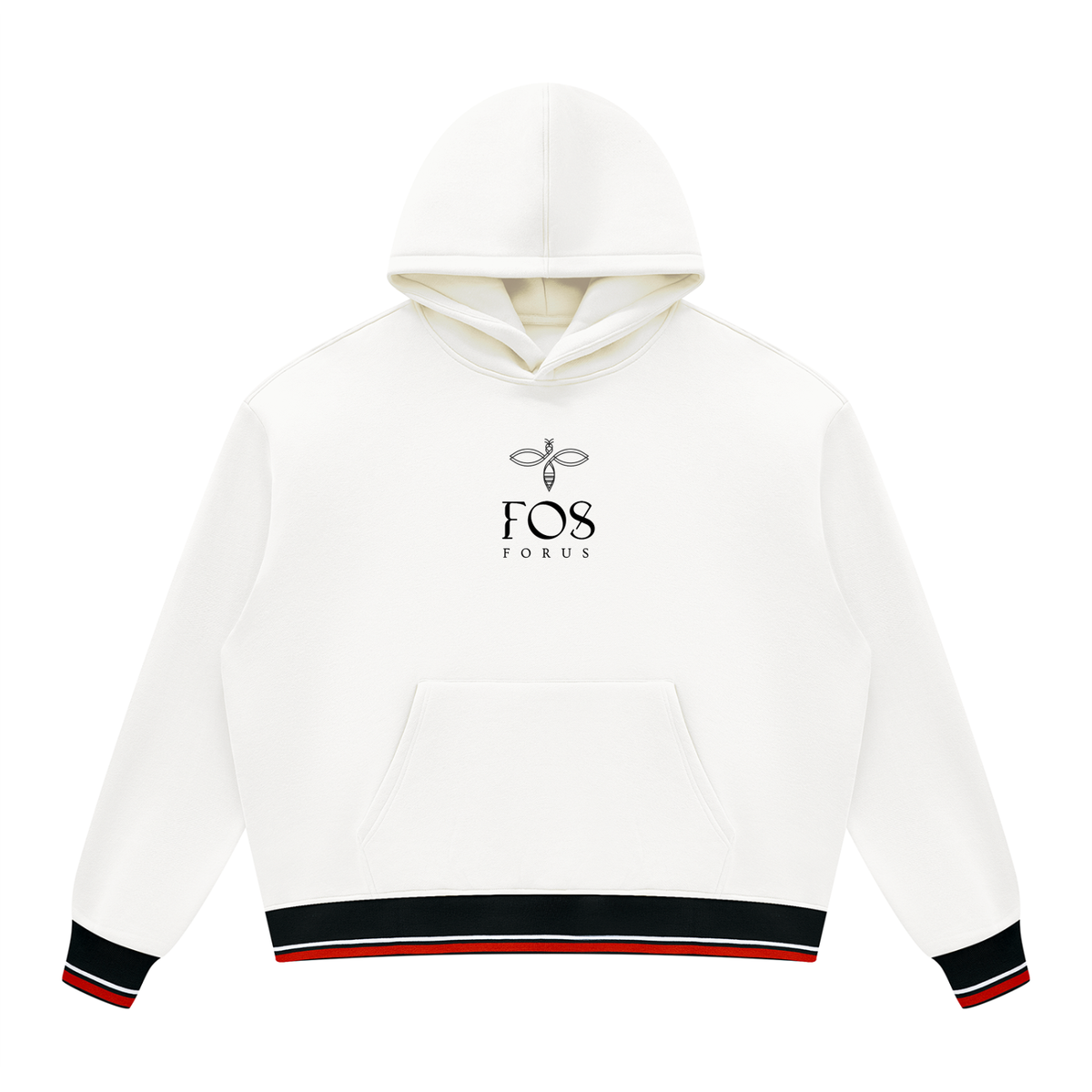F0S // MATTE VOLT COLORBLOCK ARCHIVAL HOODIE