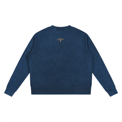 F0S // MINERAL SNOW-WASH ARCHIVAL SWEATER