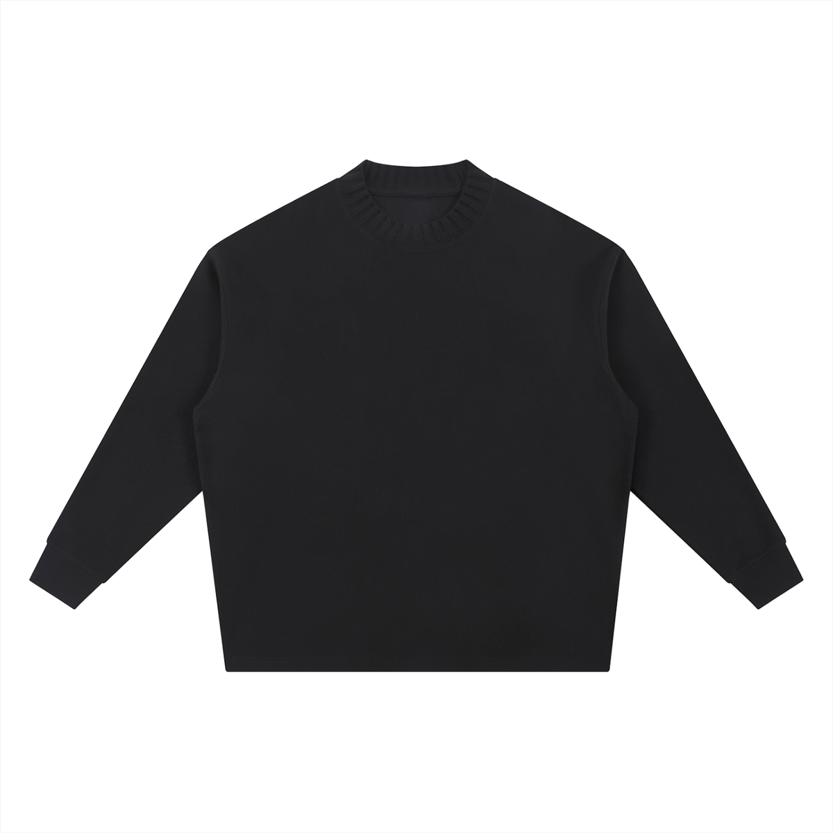 F0S // DRIFT OVERSIZED RIB-COLLAR CREW