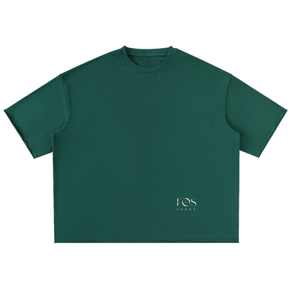 F0S // INDUSTRY ROLLED-HEM HEAVYWEIGHT TEE