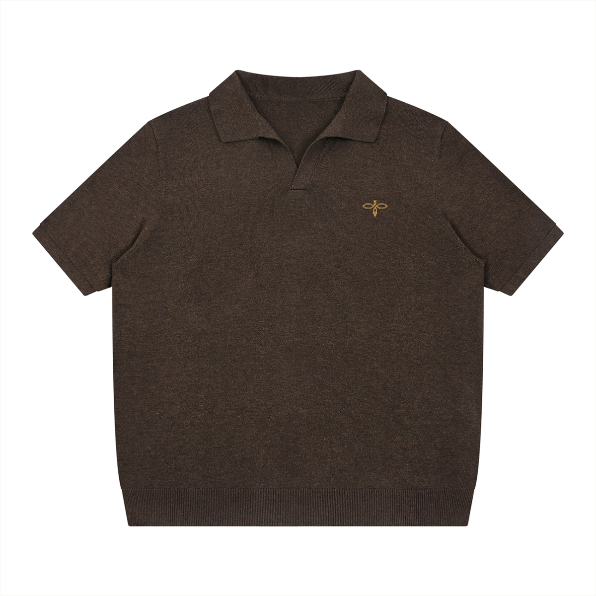 F0S // OBSIDIAN 375GSM COTTON POLO