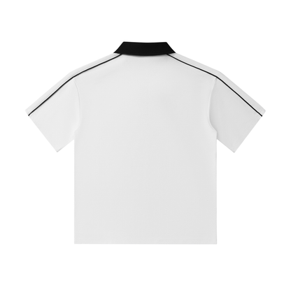 F0S // ECHO CONTRAST-TRIM POLO