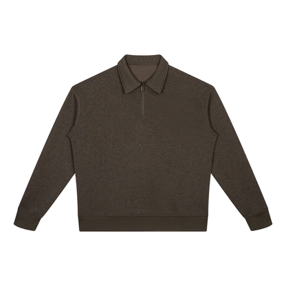 F0S // CIPHER QUARTER-ZIP ARCHIVAL PULLOVER