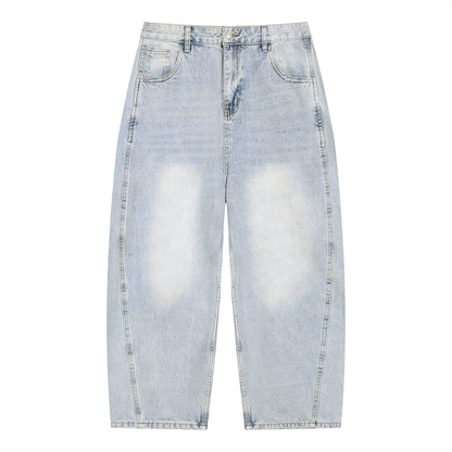 F0S // MONOLITH BARREL-LEG DENIM