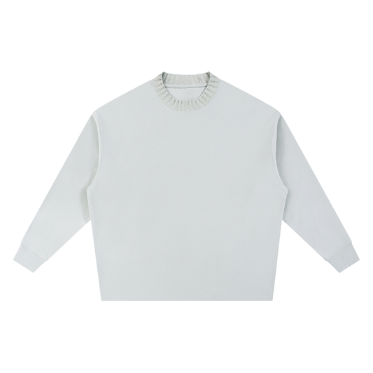 F0S // DRIFT OVERSIZED RIB-COLLAR CREW