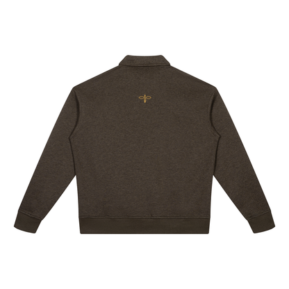 F0S // CIPHER QUARTER-ZIP ARCHIVAL PULLOVER