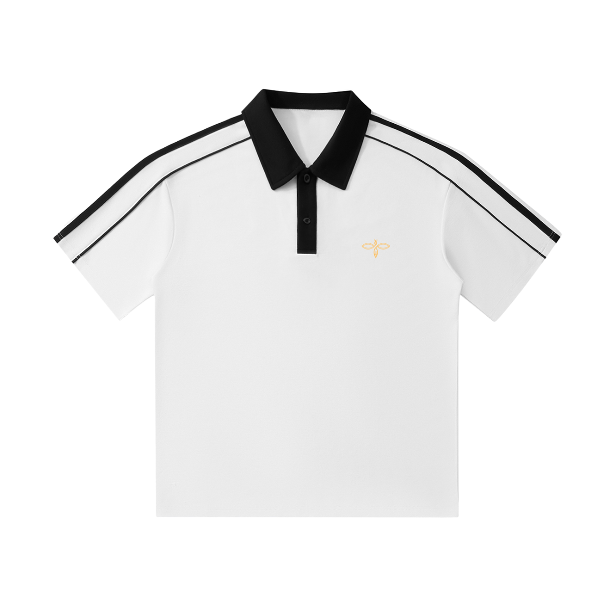 F0S // ECHO CONTRAST-TRIM POLO
