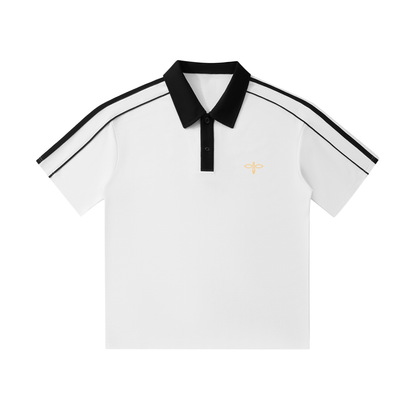 F0S // ECHO CONTRAST-TRIM POLO