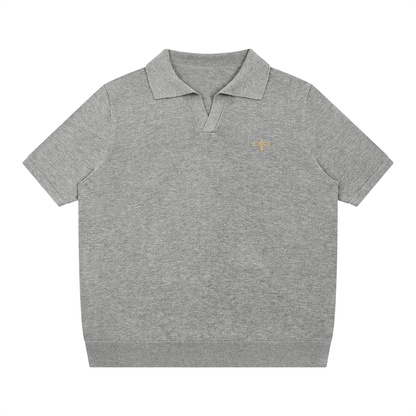 F0S // OBSIDIAN 375GSM COTTON POLO