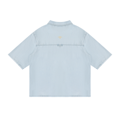 F0S // FLUX LYOCELL BUTTON-UP SHIRT