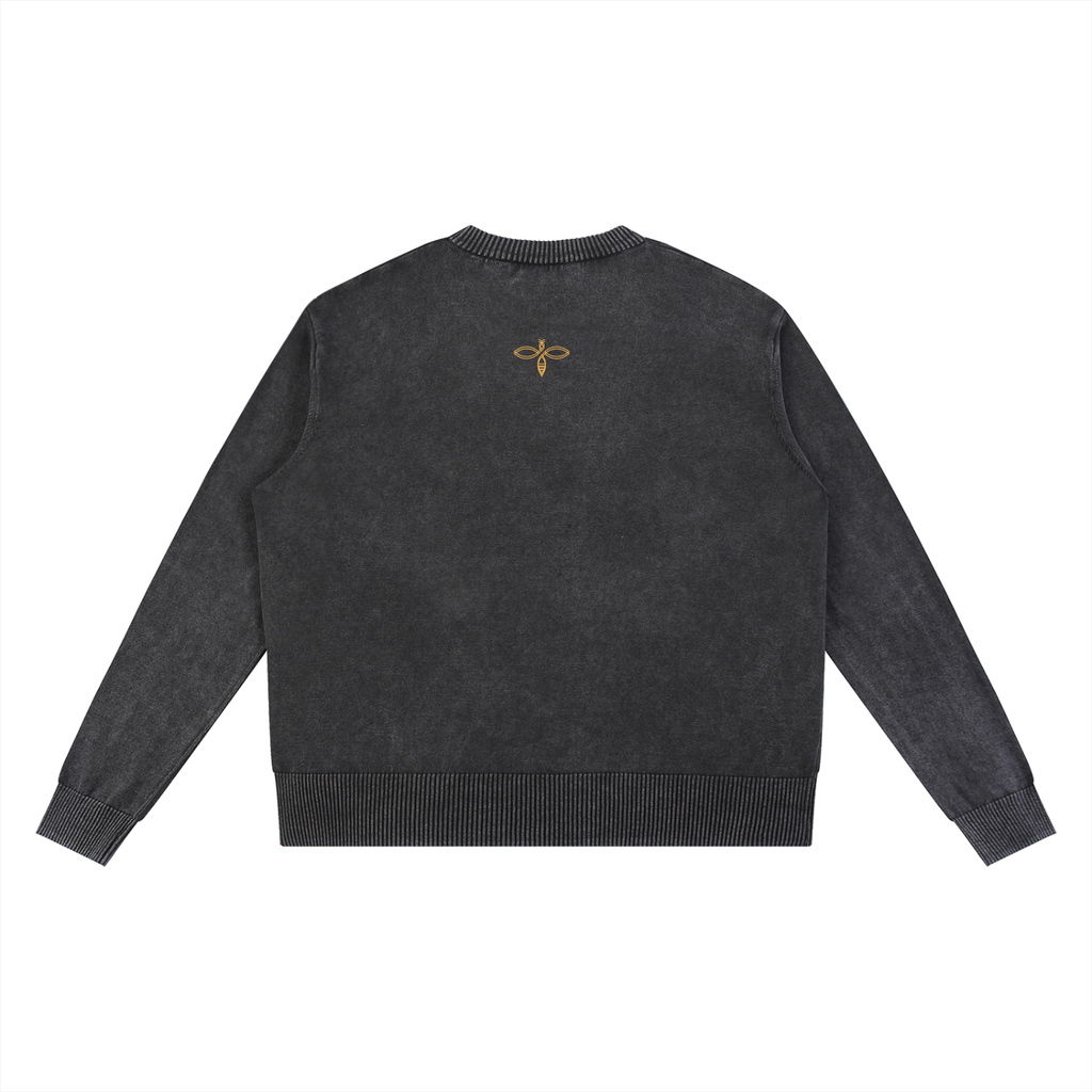 F0S Cobalt Snow-Wash Pullover