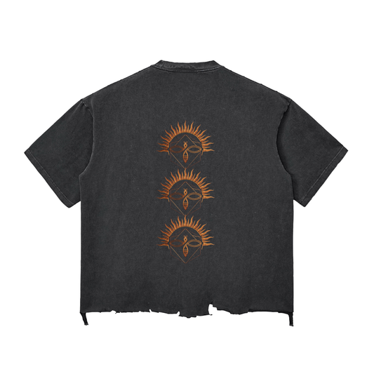 F0S // SERIAL TRIPLE-LOGO ARCHIVAL TEE