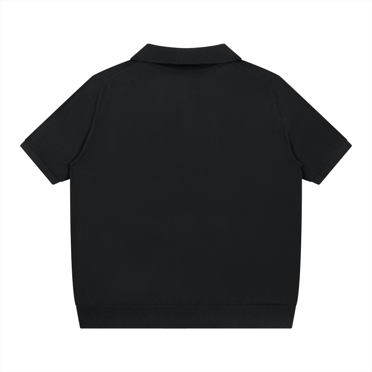 F0S // OBSIDIAN 375GSM COTTON POLO