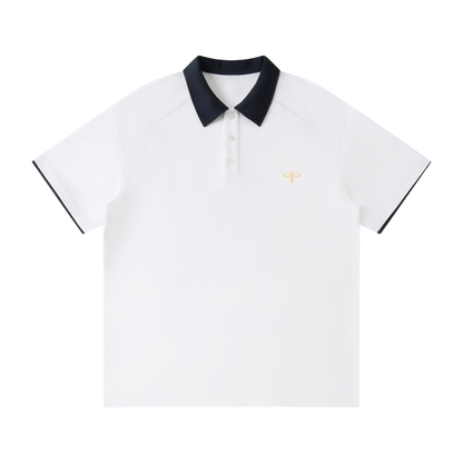 F0S // SPECTRUM RAGLAN COLLAR POLO