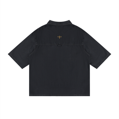 F0S // FLUX LYOCELL BUTTON-UP SHIRT