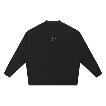 F0S // DRIFT OVERSIZED RIB-COLLAR CREW