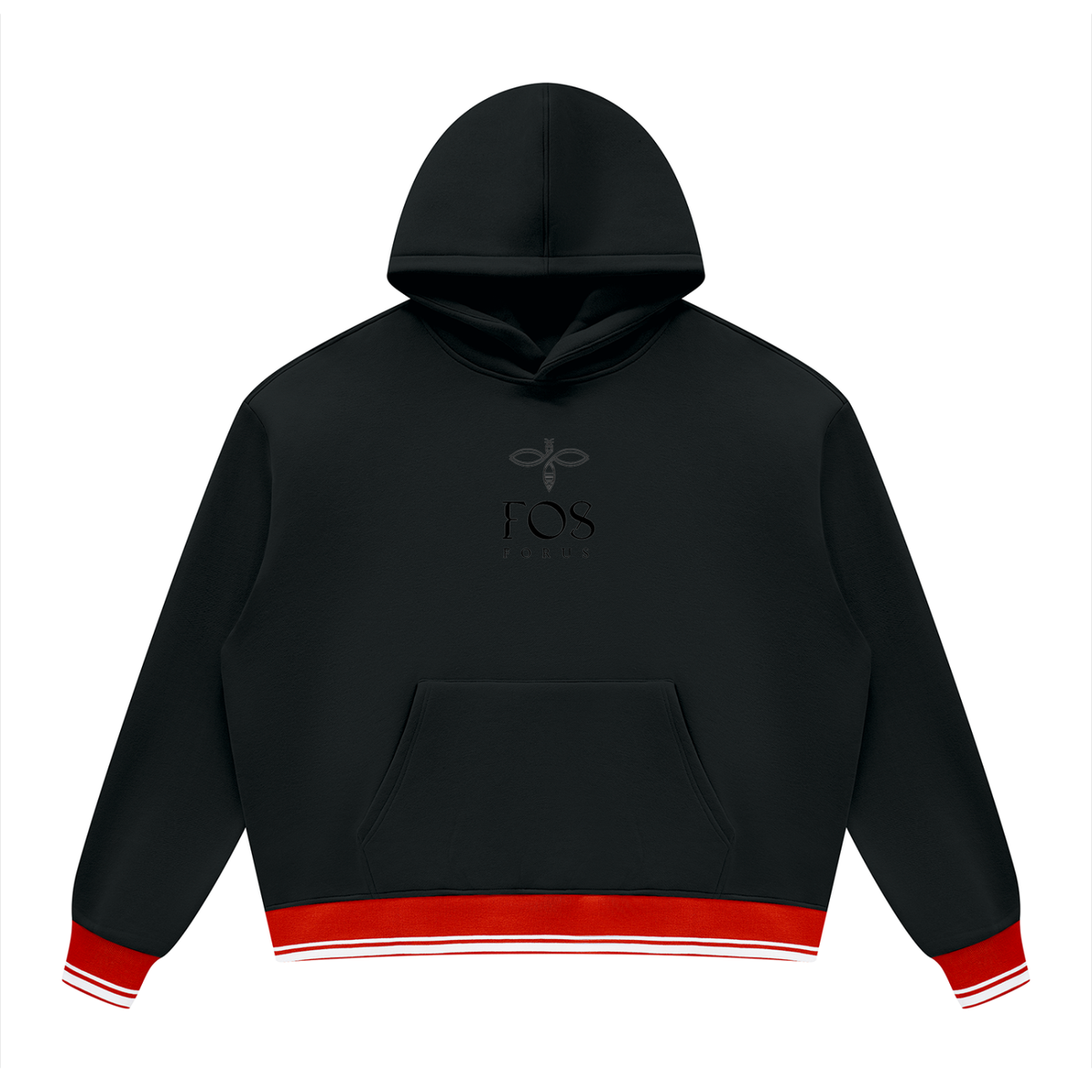 F0S // MATTE VOLT COLORBLOCK ARCHIVAL HOODIE