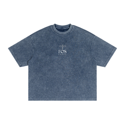 F0S // GRID WAFFLE-TEXTURE ARCHIVAL TEE