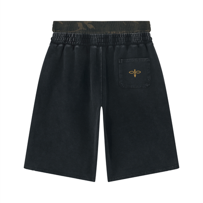 F0S // BRIGADE DISTRESSED SWEAT SHORTS
