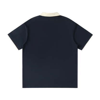 F0S // VANGUARD CONTRAST-COLLAR POLO