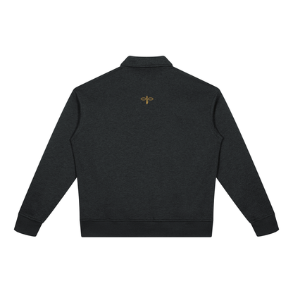F0S // CIPHER QUARTER-ZIP ARCHIVAL PULLOVER