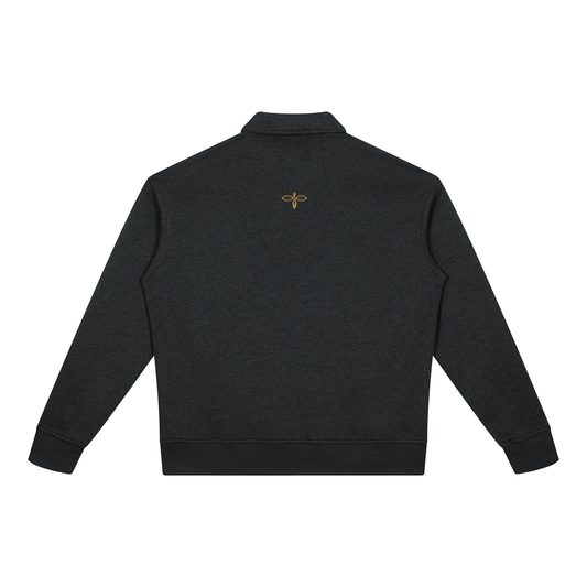 F0S // CIPHER QUARTER-ZIP ARCHIVAL PULLOVER