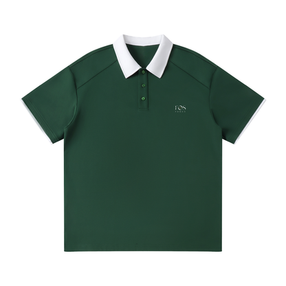 F0S // VANGUARD CONTRAST-COLLAR POLO